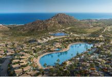 Surf basin in Los Cabos, Baja California Sur, Mexico